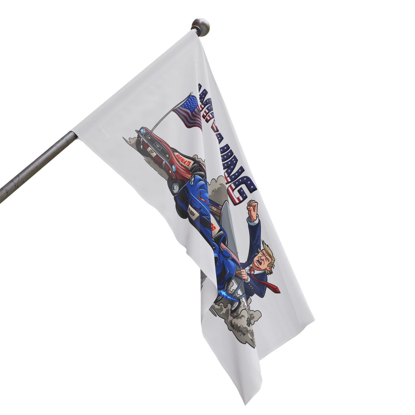 Winning Donald Trump Political Flag