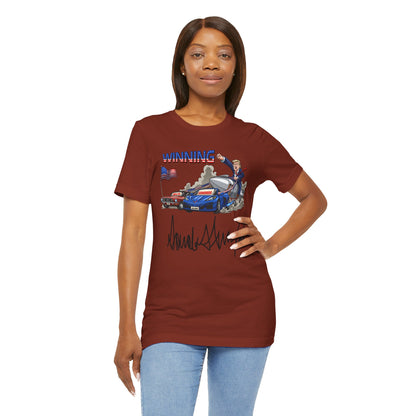 Trump Winning Unisex Tee with Signature